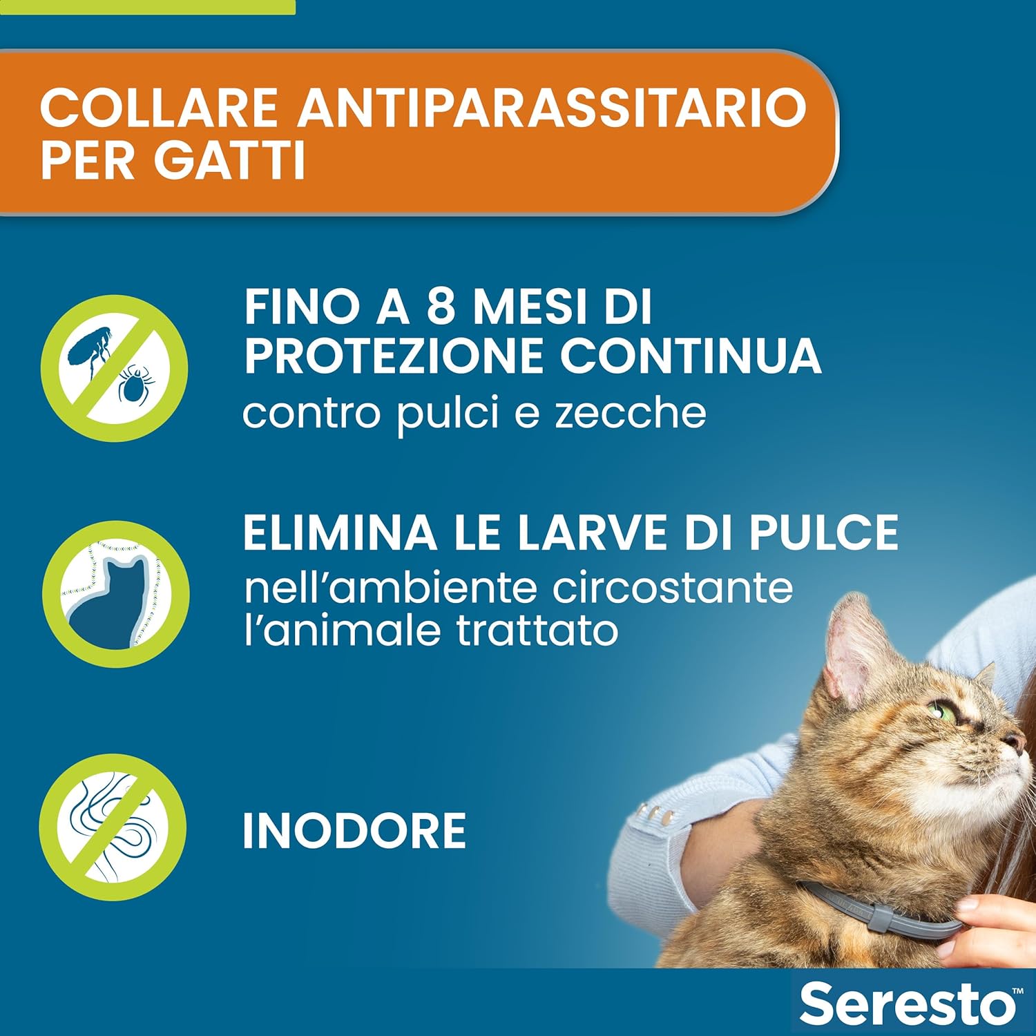 Seresto collare antiparassitario per gatti - Foto 2